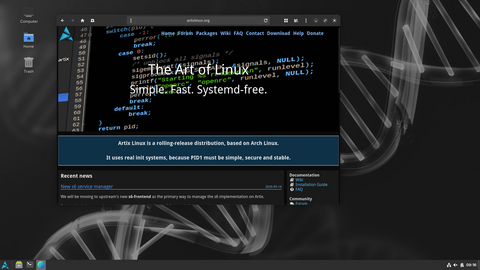 The GNOME Web browser